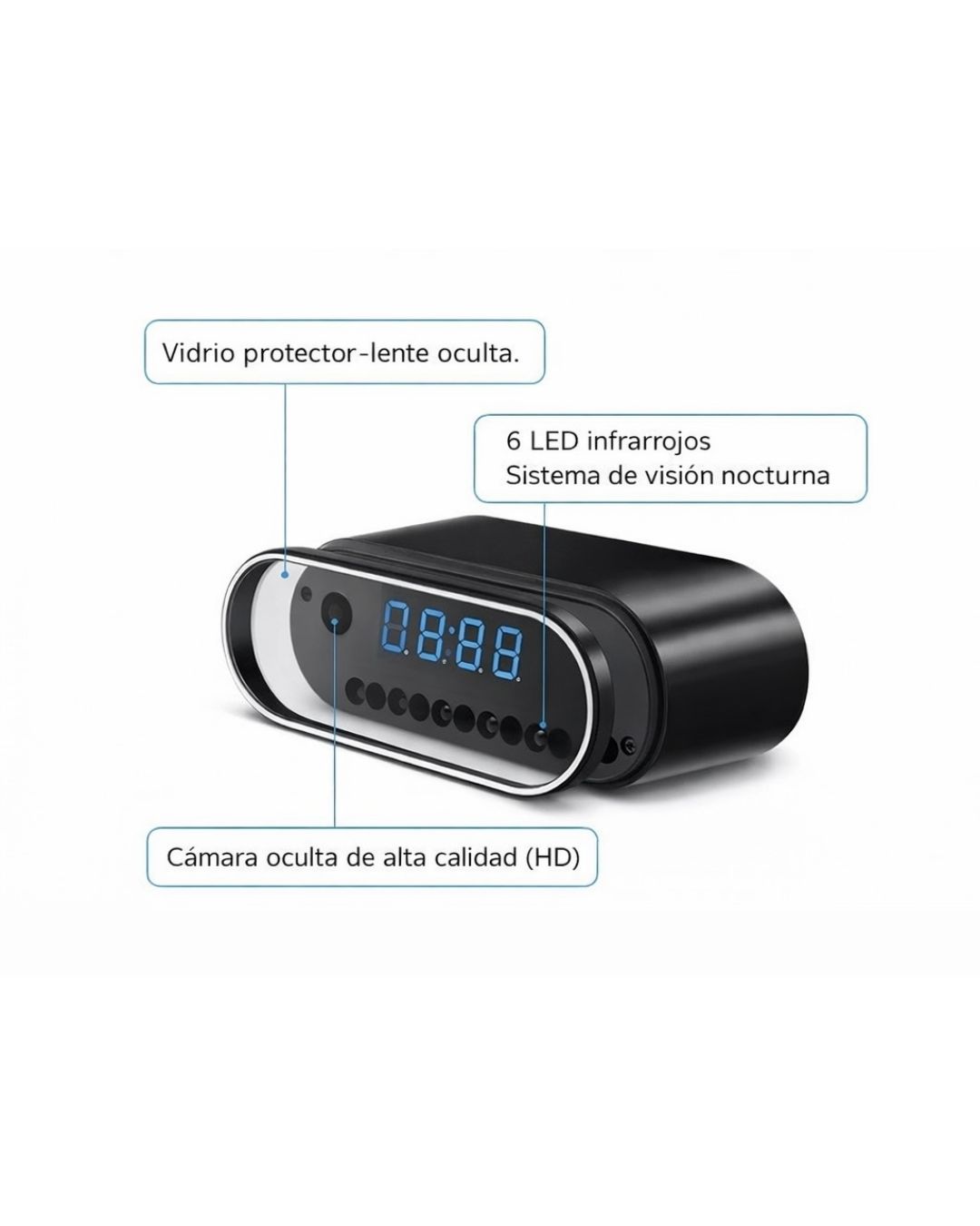 DTK12T Camara espia tipo reloj v380