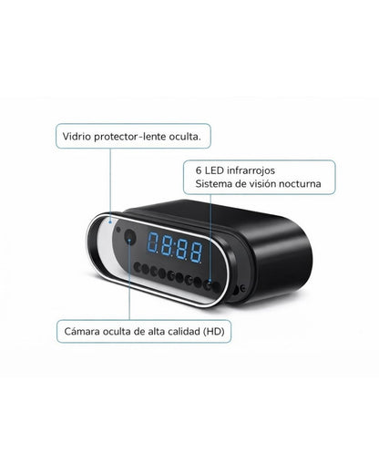 DTK12T Camara espia tipo reloj v380