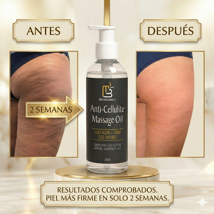 M3 Naturals - Aceite Corporal Anticelulitis – Nutrición y Piel Más Lisa
